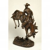 Bronze Cowboy on Horse Bronze Cowboy on Horse