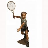 Bronze Tennis Player Bronze Tennis Player