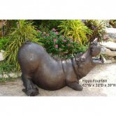Bronze Hippo Fountain Bronze Hippo Fountain