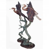 Bronze Herons Statue Bronze Herons Statue
