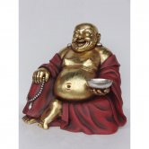 Buddha Sitting-Red and Gold Buddha Sitting-Red and Gold