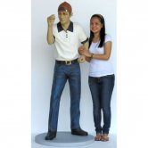 Dart Player Statues Dart Player Statues