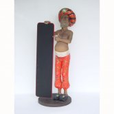 Arabian Funny Waiter With Menu Arabian Funny Waiter With Menu