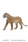 Life Size African Lioness Walking Statue Decor Life Size African Lioness Walking Statue Decor