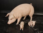 Pink Pig Family Pink Pig Family