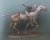 Bronze Polo Player Tabletop Statue