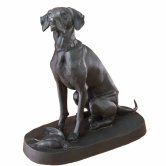 Jacquemart Influenced Retriever Dog Jacquemart Influenced Retriever Dog