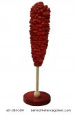 Large Red Rock Candy Fiberglass Statue Large Red Rock Candy Fiberglass Statue