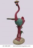 Tropical Flamingo Server Statue Tropical Flamingo Server Statue