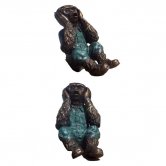 Bronze Monkey "Hear No Evil" Bronze Monkey "Hear No Evil"