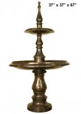 Classic Tiered Fountain - Plain Design 67" Classic Tiered Fountain - Plain Design 67"