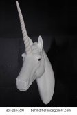 Unicorn Head Wall Mount Statue Unicorn Head Wall Mount Statue
